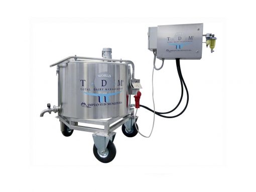 Pastorizzatore del latte per vitelli