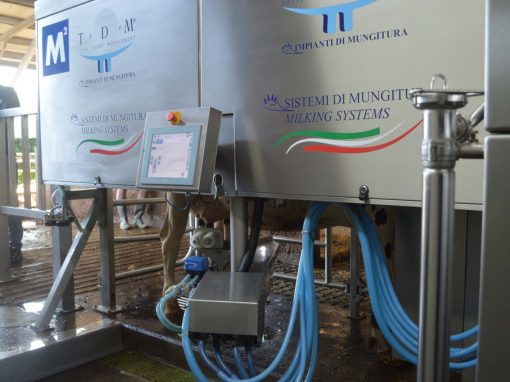 Refrigerazione per mungitura robotizzata