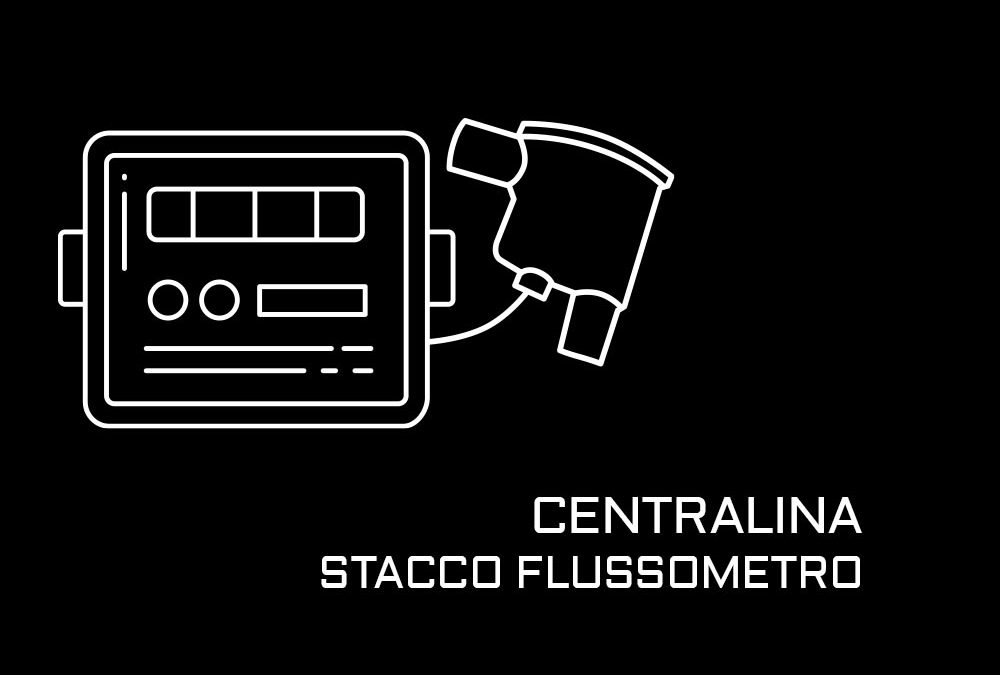 Centralina di stacco con flussometro