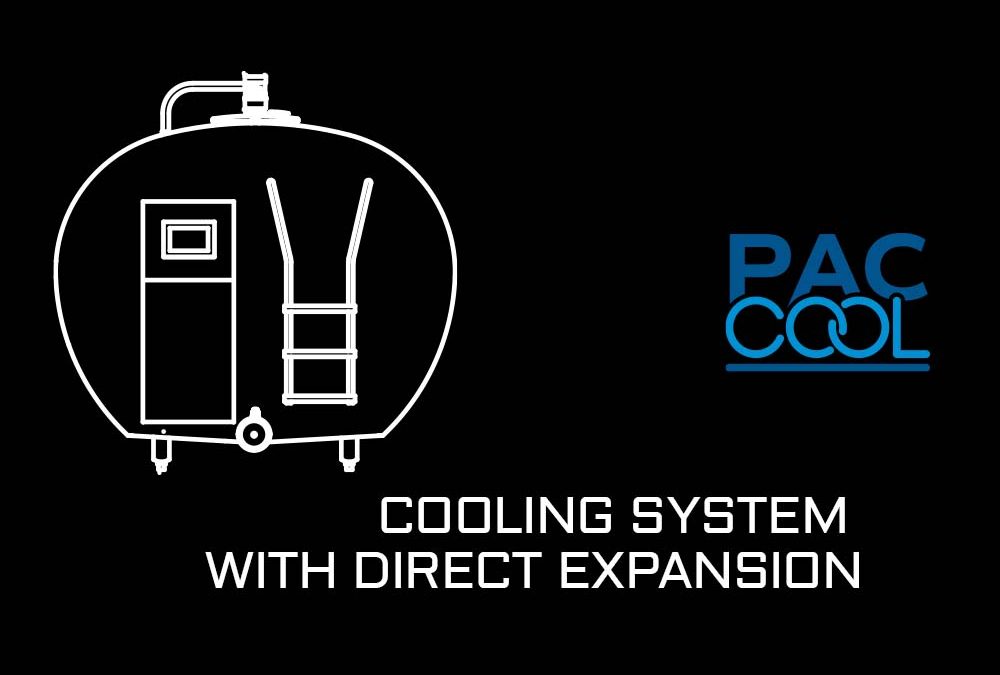 Cooling system with direct expansion ( DX )