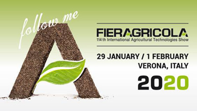 VERONA – ITALY – FIERAGRICOLA – 29 GENNAIO – 1 FEBBRAIO 2020