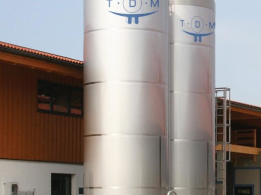 External vertical tank